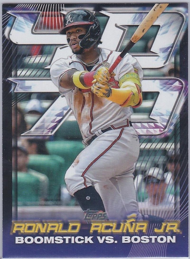 Ronald Acuna Jr. #RAJ-3 Baseball Cards 2024 Topps 40-70