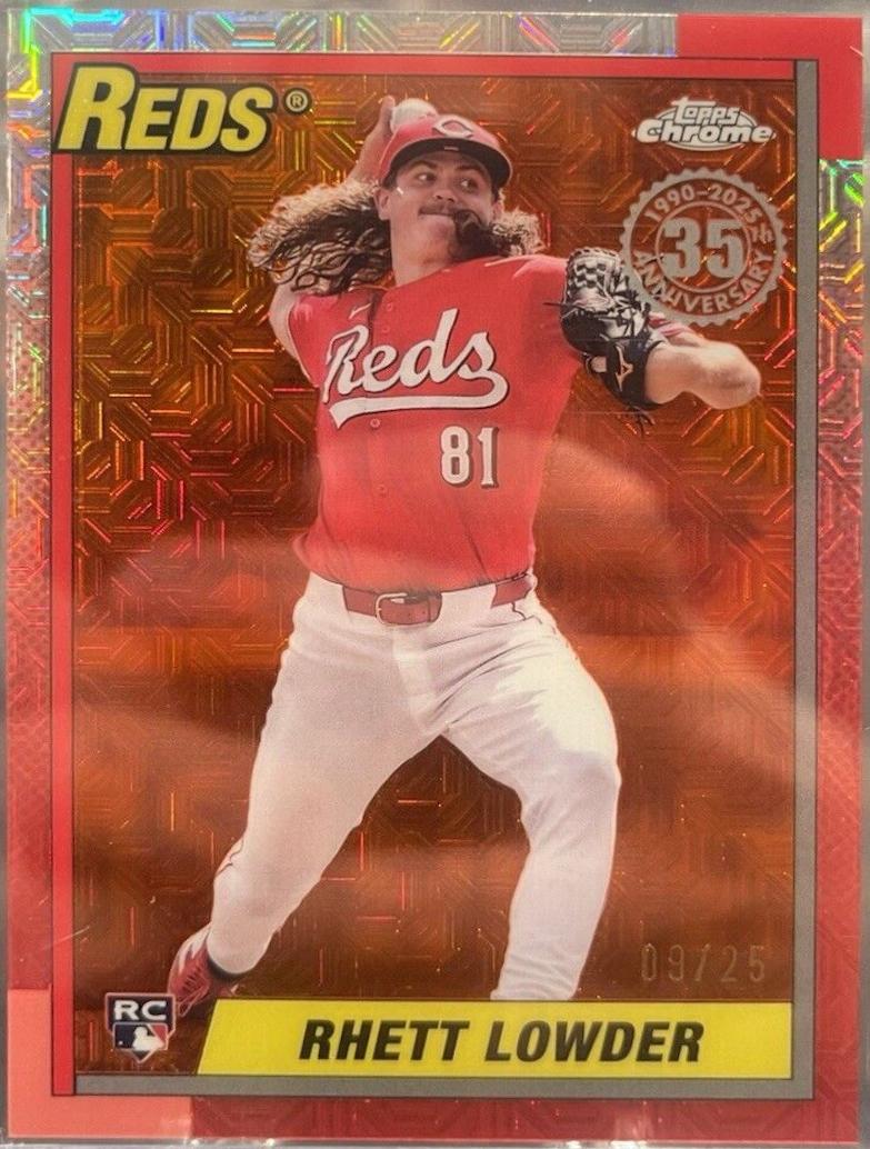 Rhett Lowder #T90C-29 Baseball Cards 2025 Topps 1990 Chrome