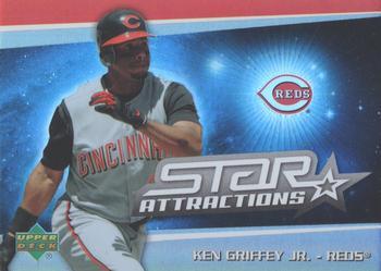 Ken Griffey Jr #SA-KG Baseball Cards 2006 Upper Deck Special F/X Star Attractions