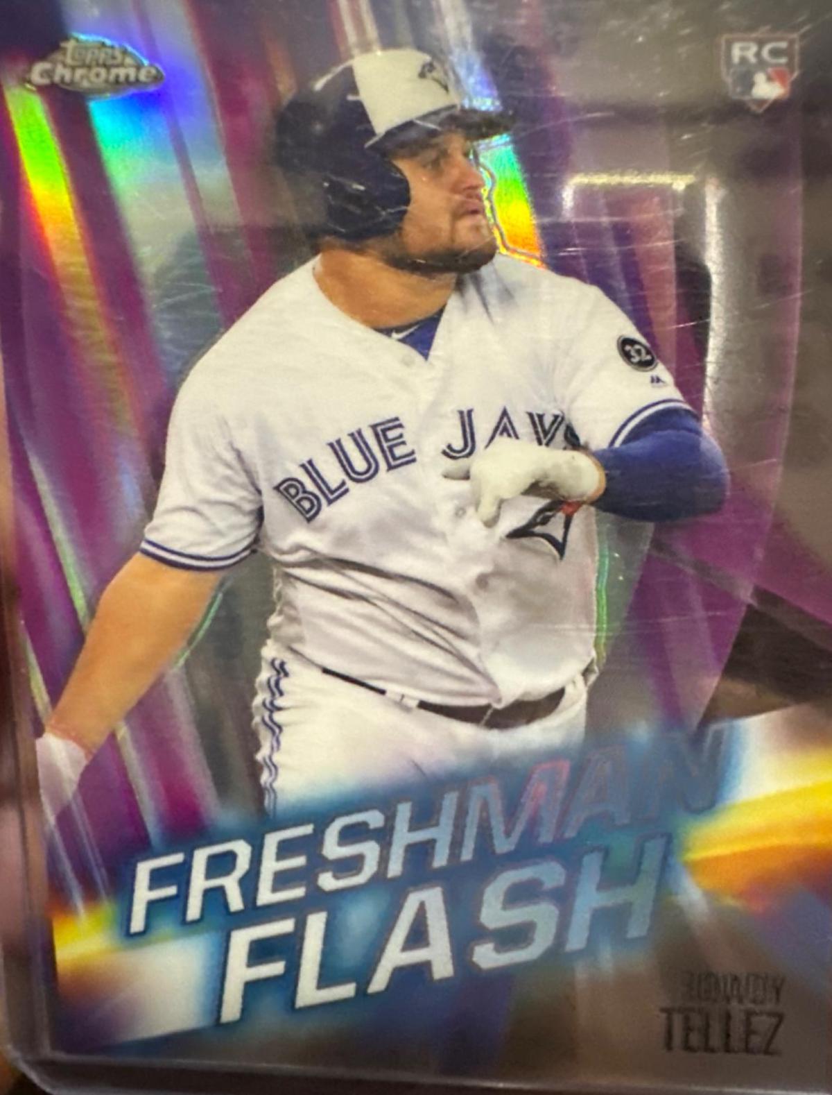 Rowdy Tellez #FF-7 Baseball Cards 2019 Topps Chrome Freshman Flash