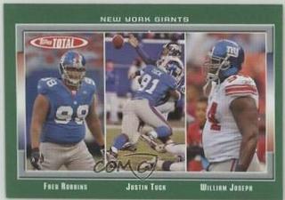 Justin Tuck, William Joseph, Fred Robbins