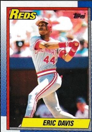 Eric Davis #260 Baseball Cards 1990 Topps