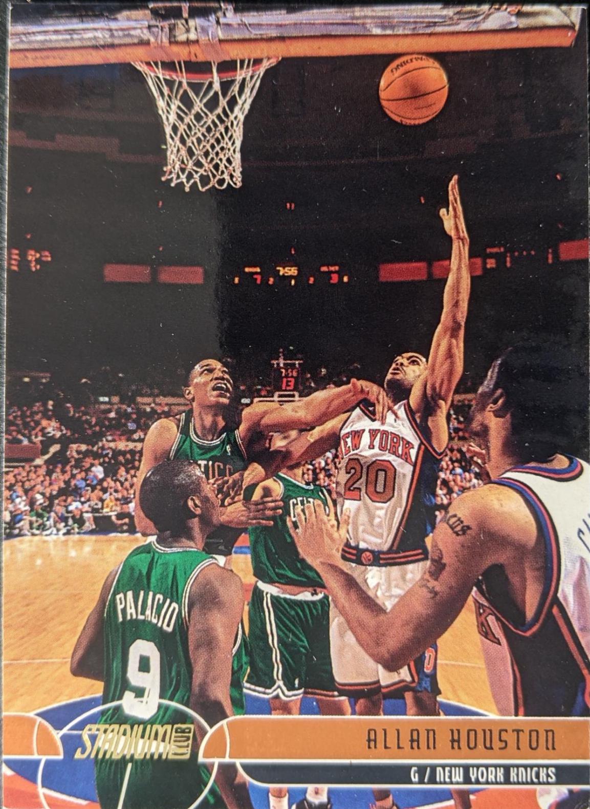 Allan Houston #18 Basketball Cards 2001 Stadium Club