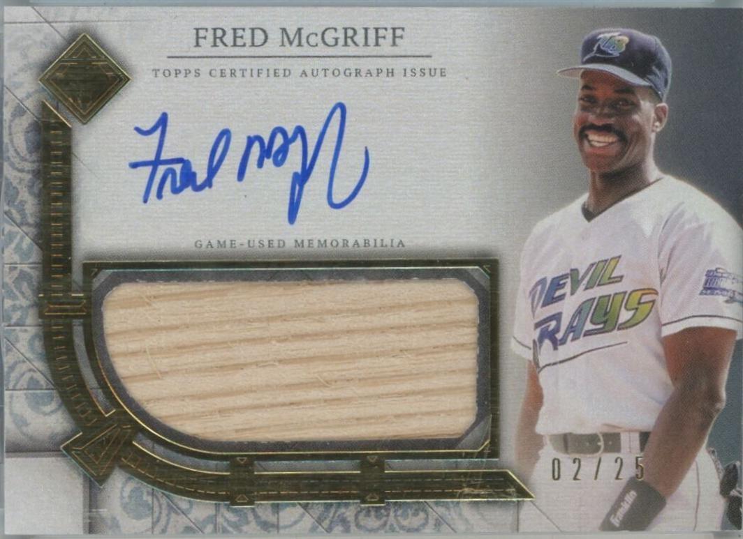 Fred McGriff #TCAR-FM Baseball Cards 2024 Topps Transcendent Collection Autograph Relic