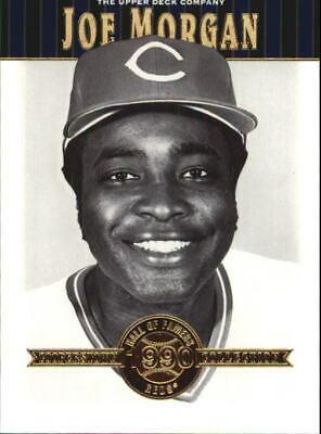 Joe Morgan #37 Baseball Cards 2001 Upper Deck Hall of Famers