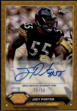 Joey Porter [Gold Wave Refractor] #TCA-JP