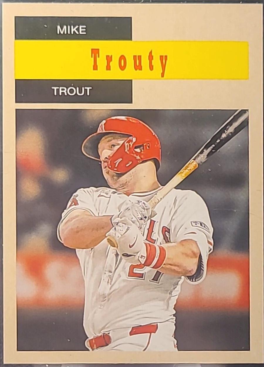 Mike Trout #58W-2 Baseball Cards 2024 Topps Archives 1958 TV Westerns