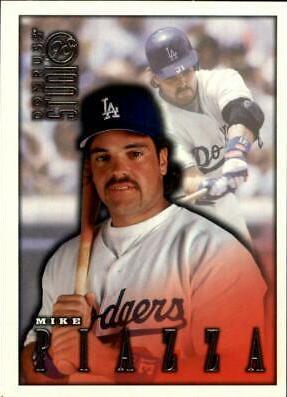 Mike Piazza #62 Baseball Cards 1998 Studio