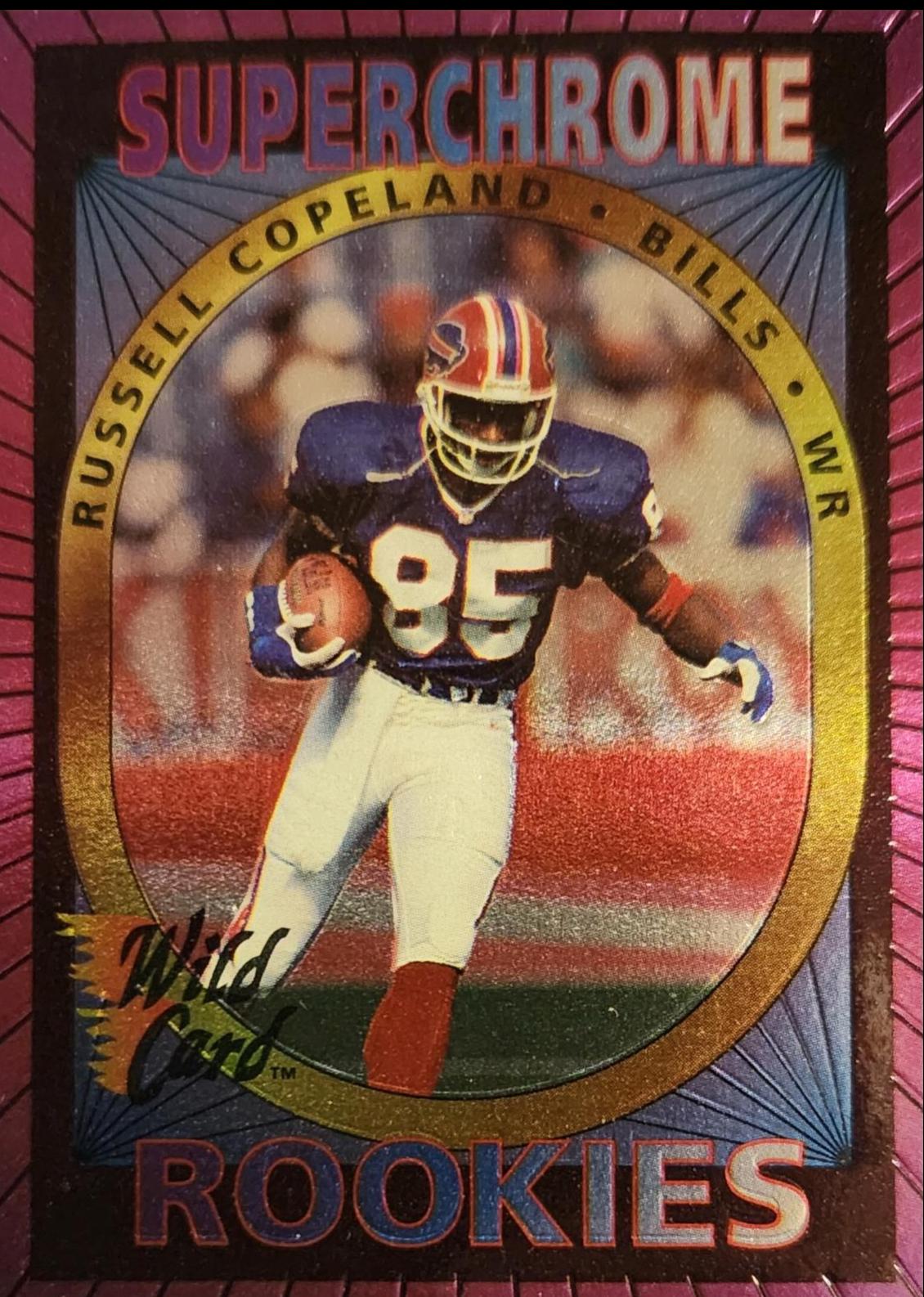 Russell Copeland #212 Football Cards 1993 Wild Card
