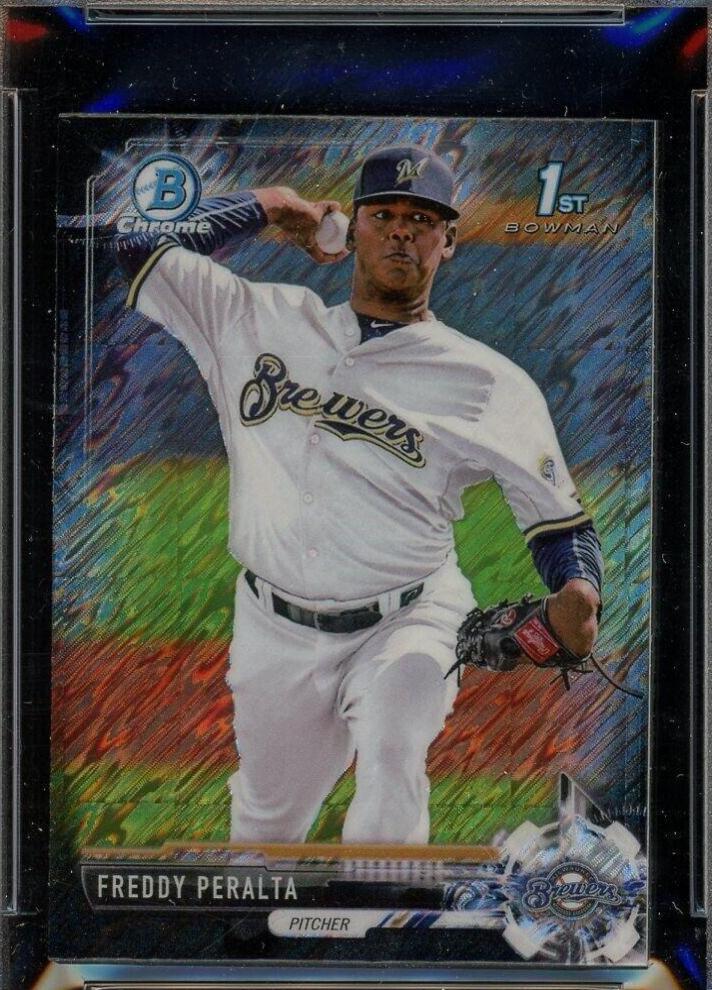 Freddy Peralta [Prospects Black Shimmer Refractor] #BCP22