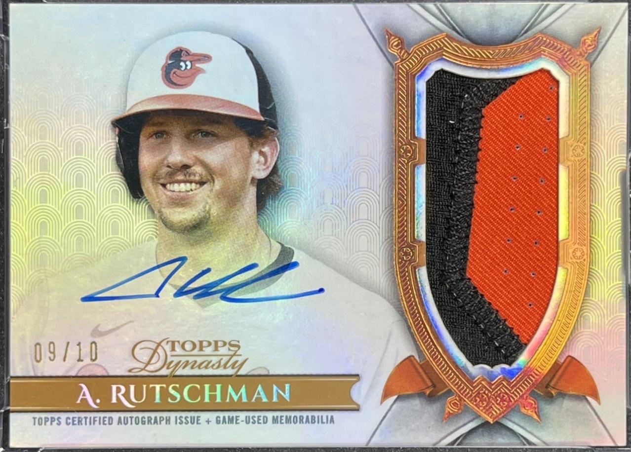 Adley Rutschman [Autograph Patch] #DAP-ARU2