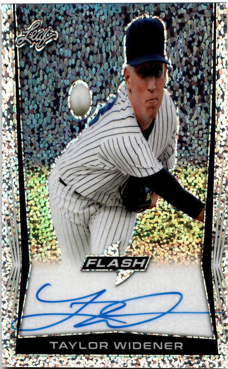 Taylor Widener #BA-TW1 2018 Leaf Flash Autographs Baseball