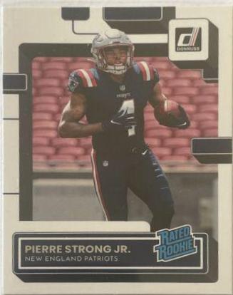 Pierre Strong Jr. #341 Football Cards 2022 Panini Donruss