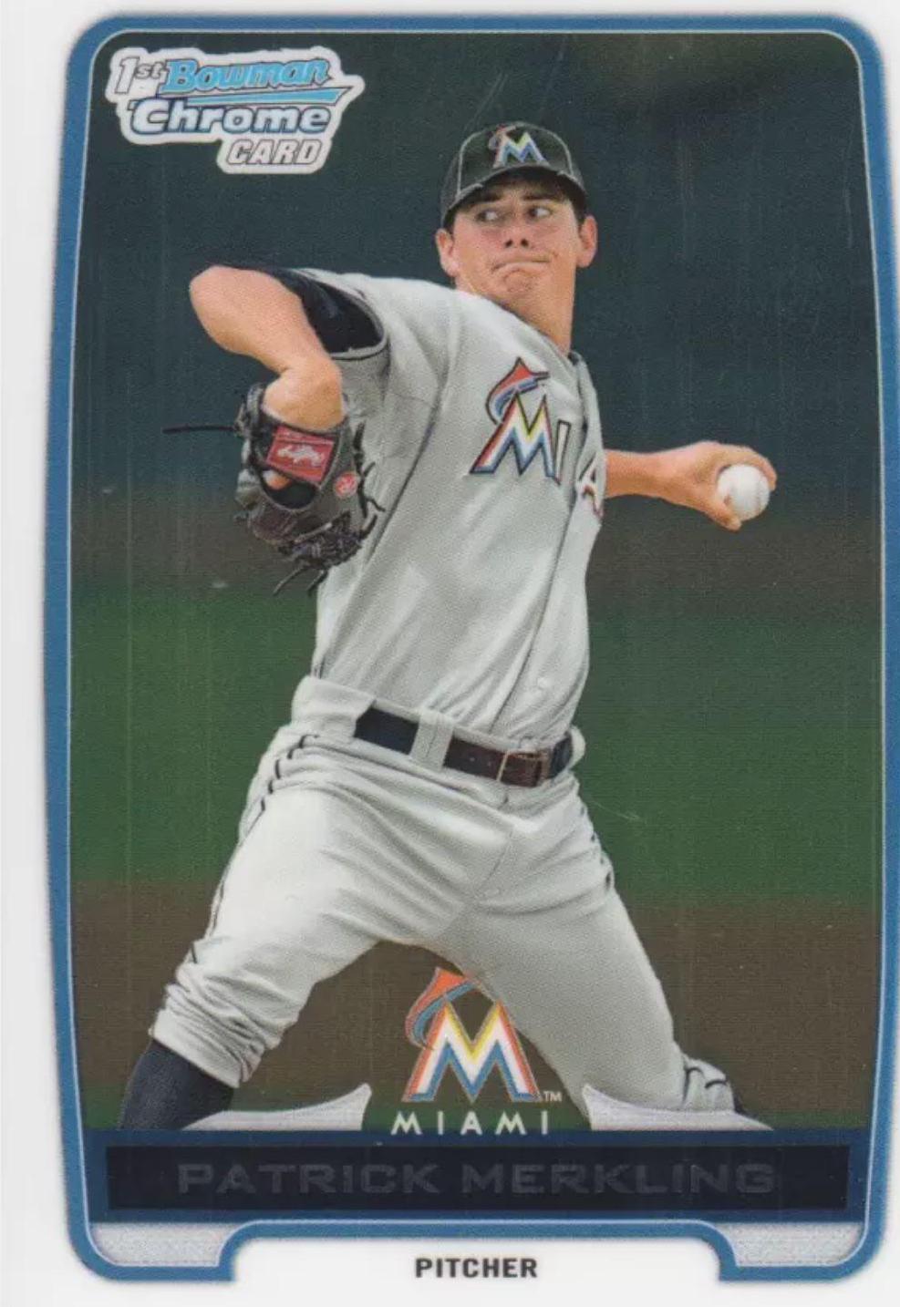 Patrick Merkling #BDPP136 2012 Bowman Chrome Draft Picks & Prospects Baseball