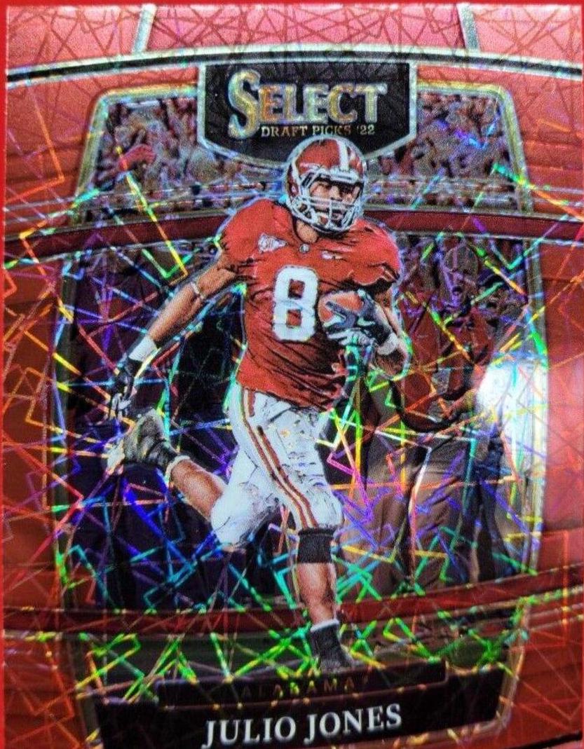 Julio Jones [Red Lazer] #92 Prices | 2022 Panini Select Draft Picks ...