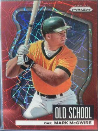 Mark McGwire [Red Velocity Prizm] #OS-7