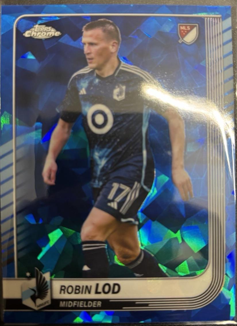 Robin Lod #165 2025 Topps Chrome Sapphire MLS