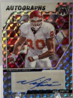 Neil Smith #AM-NSH Football Cards 2024 Panini Mosaic Autographs Mosaic
