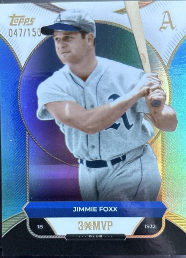 Jimmie Foxx [Blue Foil] #34