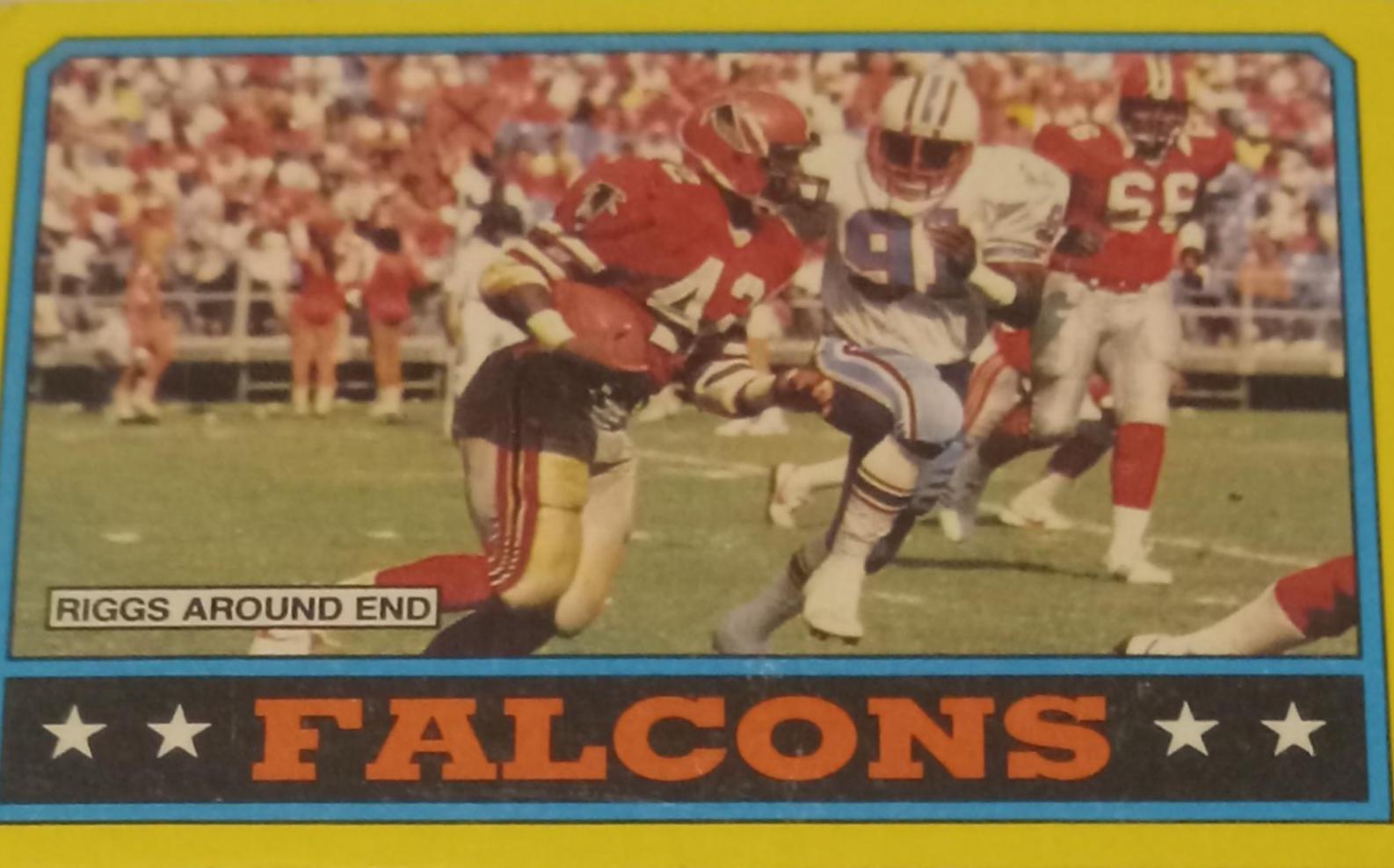 Atlanta Falcons #360 Football Cards 1986 Topps