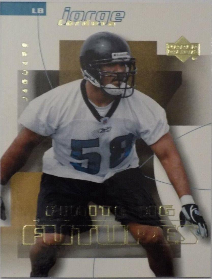 Jorge Cordova #117 2004 Upper Deck Finite Football
