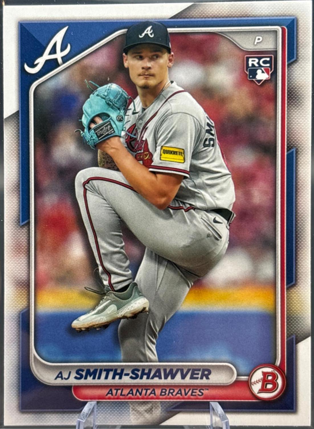 AJ Smith-Shawver #63 Baseball Cards 2024 Bowman