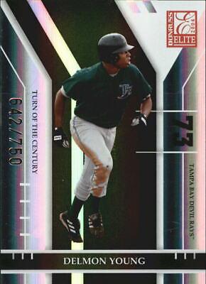 Delmon Young #63 Baseball Cards 2004 Donruss Elite