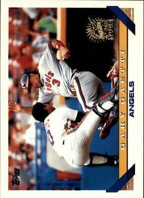 Gary Gaetti #139 Baseball Cards 1993 Topps