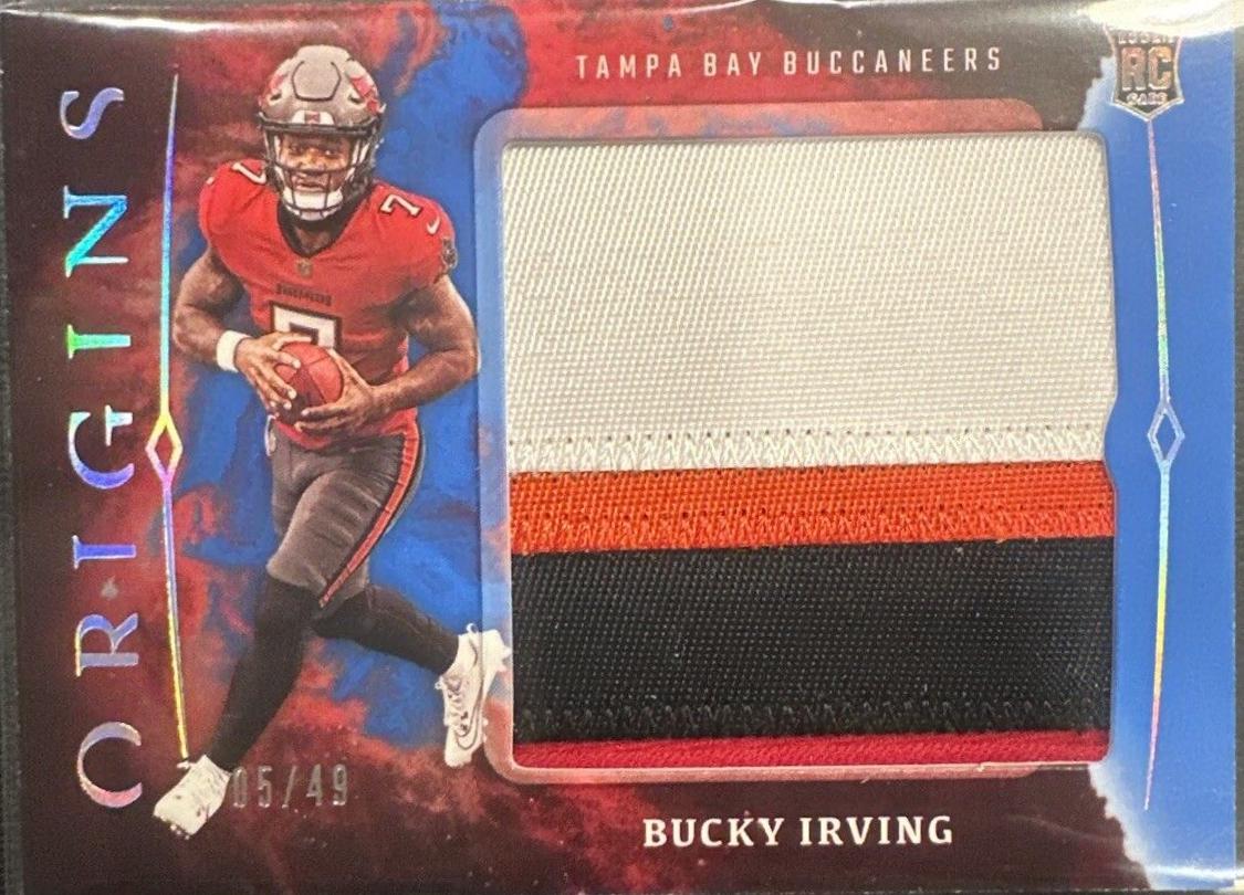Bucky Irving [Blue] #RJJ-BIR