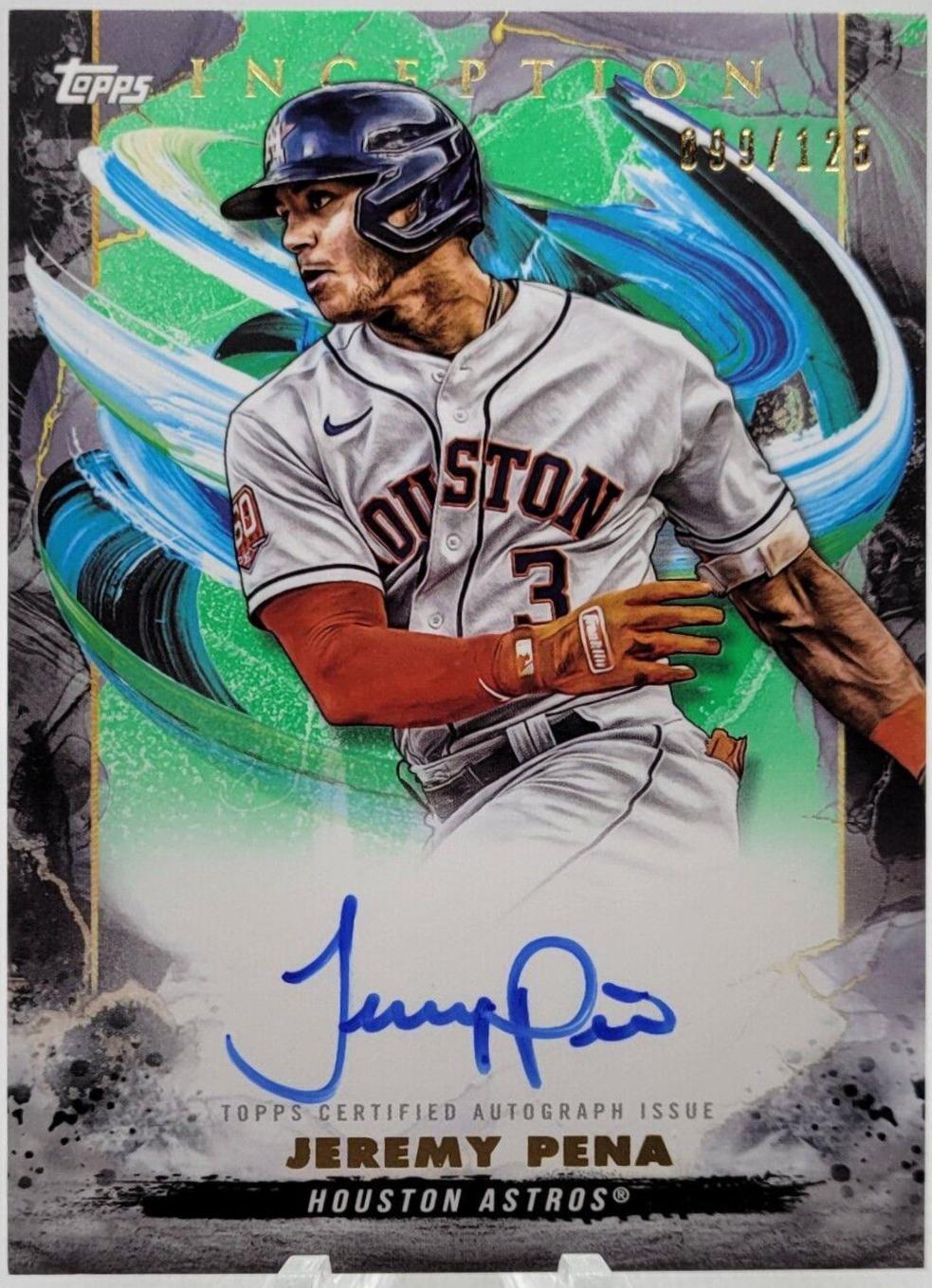 Jeremy Pena [Green] #BRES-JPE