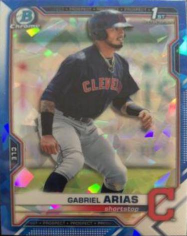 Gabriel Arias #BCP-89 2021 Bowman Sapphire Baseball