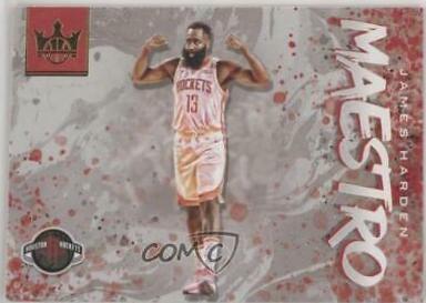James Harden #8 Basketball Cards 2019 Panini Court Kings Maestros