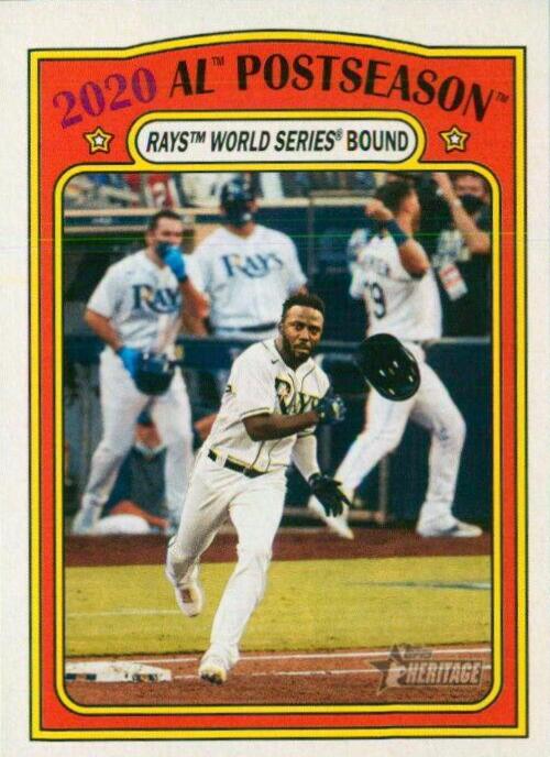 Randy Arozarena #24 Baseball Cards 2021 Topps Heritage