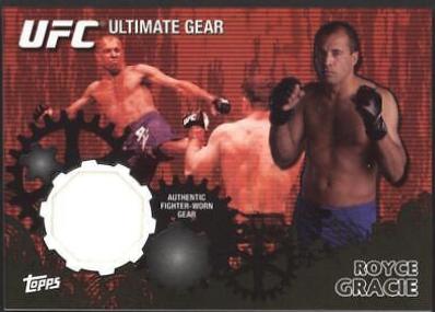 Royce Gracie #UG-RG Ufc Cards 2010 Topps UFC Ultimate Gear Relic