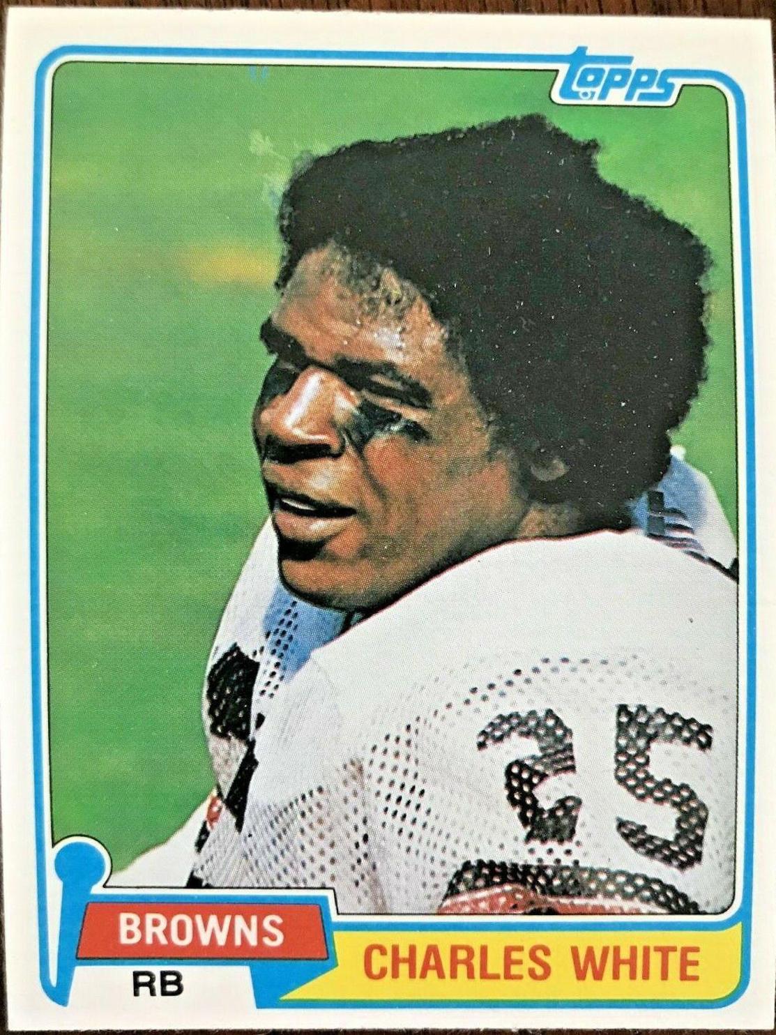 Charles White #69 Football Cards 1981 Topps