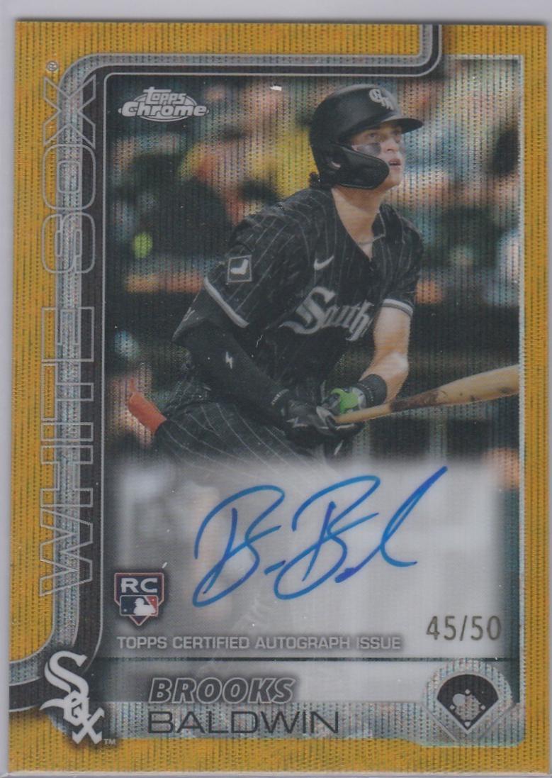 Brooks Baldwin [Gold Wave Refractor] #RA-BB