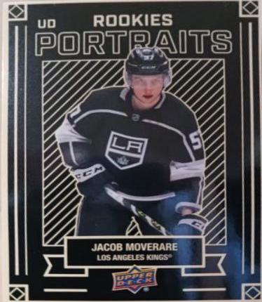 Jacob Moverare #P-64 Hockey Cards 2022 Upper Deck UD Portraits