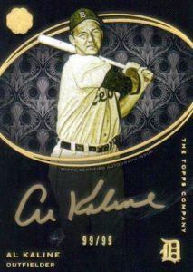 Al Kaline #GEA-AK Baseball Cards 2016 Topps the Mint Golden Engraving Autograph