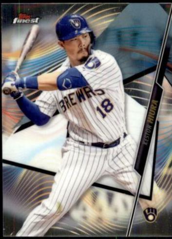 Keston Hiura #4 Baseball Cards 2020 Topps Finest