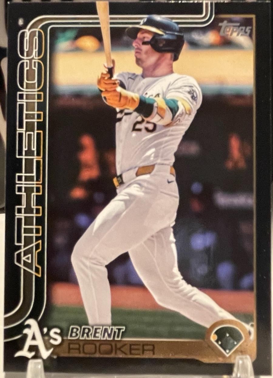 Brent Rooker [Black] (2025 Topps)