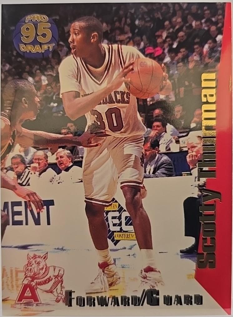 Scotty Thurman #85 1995 Collect A Card Basketball