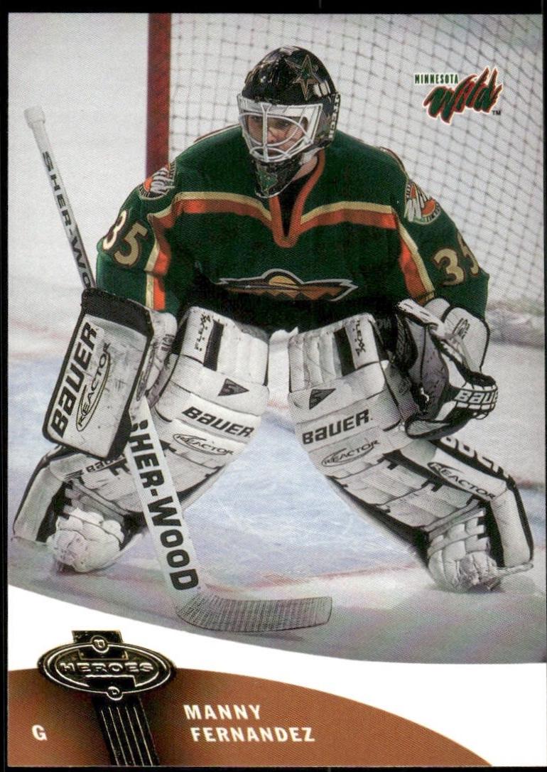 Manny Fernandez #59 2000 Upper Deck Heroes Hockey