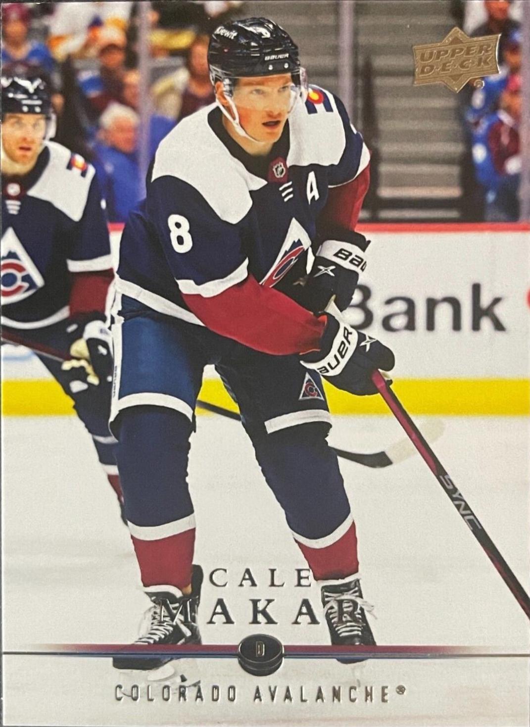 Cale Makar #T-11 Hockey Cards 2023 Upper Deck Retro