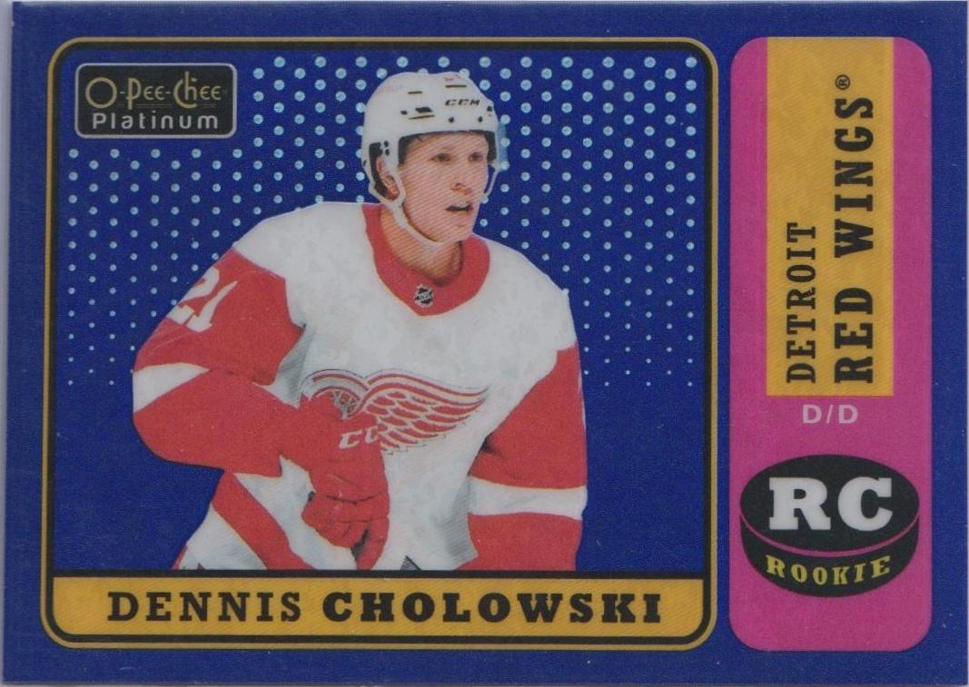 Dennis Cholowski #R-77 2018-19 O-Pee-Chee Platinum Hockey Retro