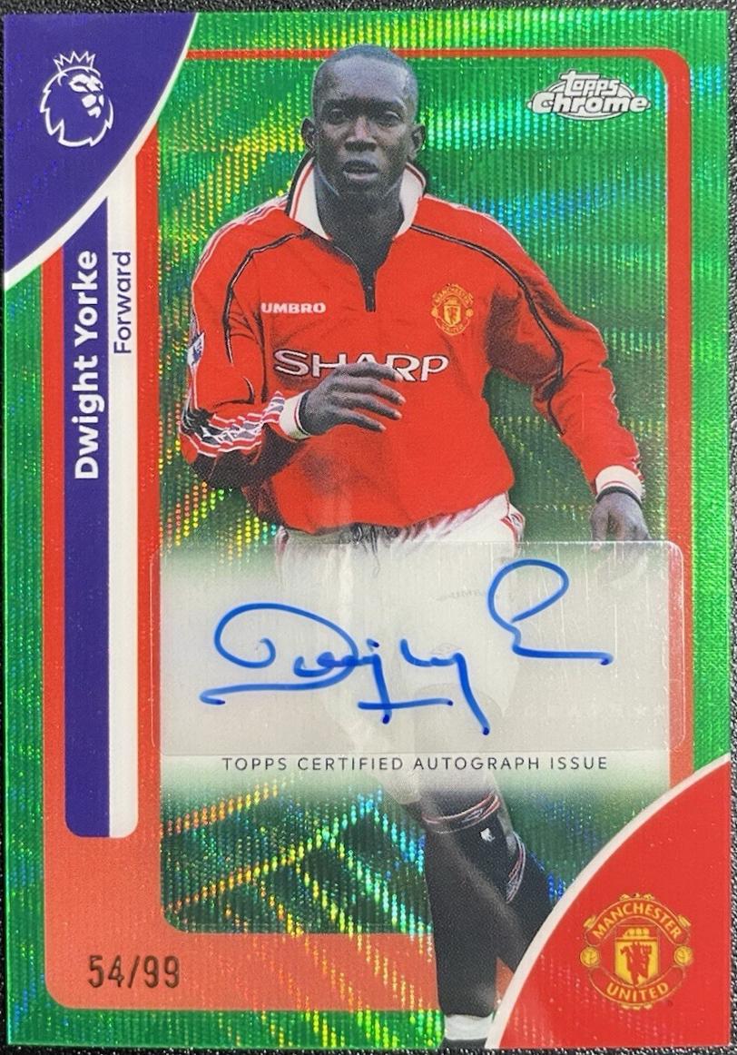 Dwight Yorke [Green Wave Refractor] #CA-DY