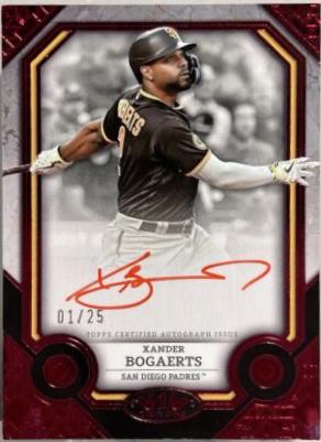 Xander Bogaerts [Red Foil] #T1A-XB