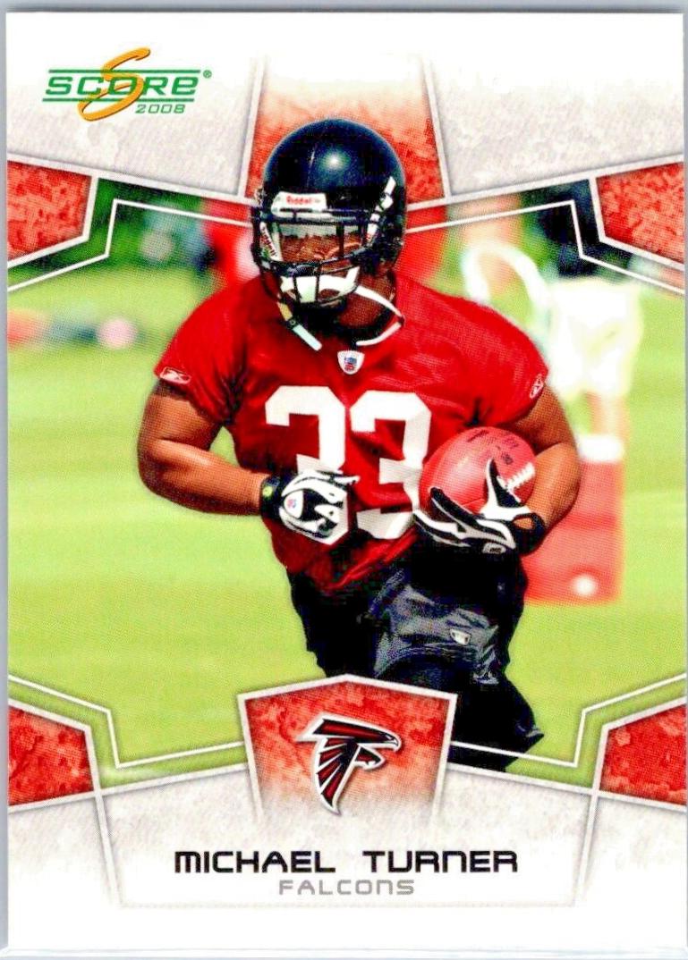 Michael Turner #18 2008 Score Football