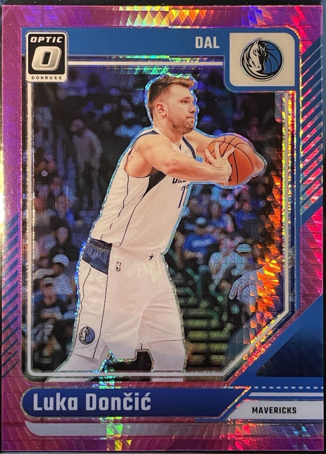Luka Doncic [Hyper Pink] #214 Prices | 2024 Panini Donruss Optic