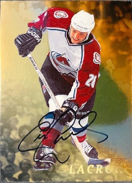 Eric Lacroix [Gold Autograph] #38