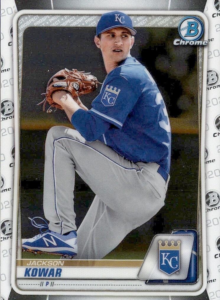 Jackson Kowar #BCP-174 2020 Bowman Chrome Baseball Prospects